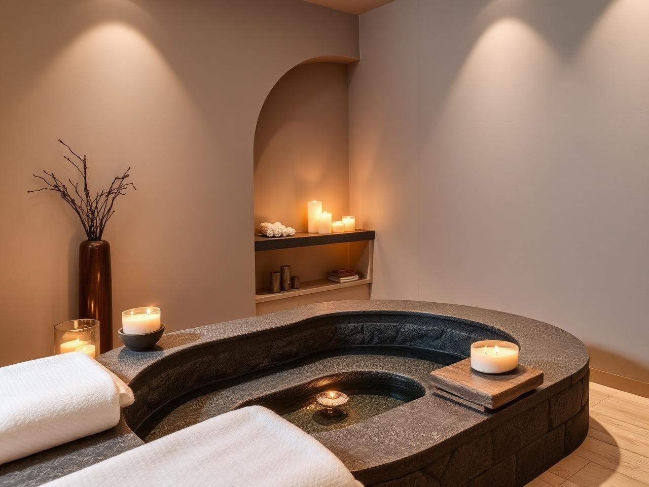 Olivium spa treatment room